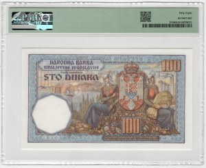 Yougoslavie, 100 dinars 1934