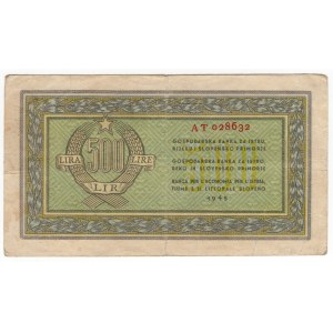 Jugosławia, 500 lira 1945