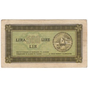 Jugosławia, 500 lira 1945