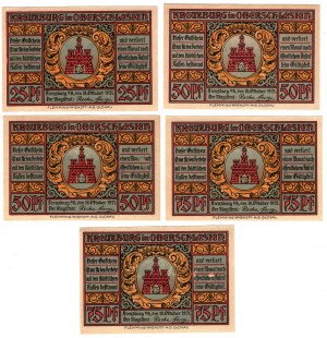 Kluczbork (Kreuzburg), set of 5 pieces