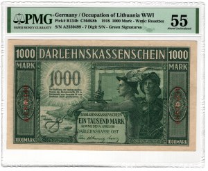 Kowno, 1000 marek 1918
