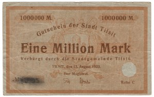 Tilsit (Tilsit), 1 milión mariek 1923