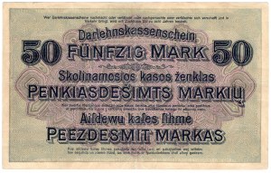 Kaunas, 50 marchi 1918, serie B