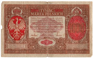 1000 Polish marks 1916, General, series A