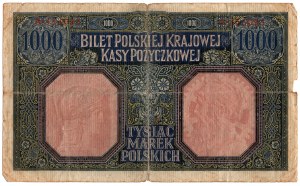 1000 marchi polacchi 1916, generale, serie A