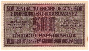 Ukrajina, 500 karbunkulů 1942