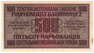 Ukrajina, 500 karbunkulov 1942