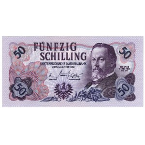 Austria, 50 szylingów 1962