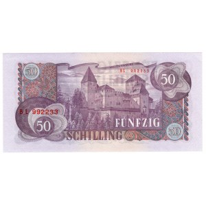 Austria, 50 szylingów 1962