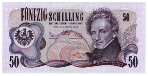 Austria, 50 shillings 1970