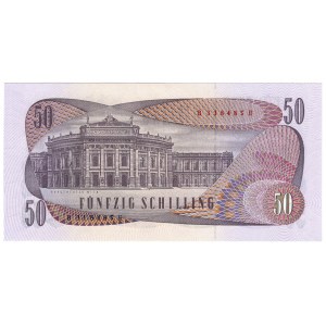Austria, 50 szylingów 1970