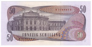 Austria, 50 scellini 1970