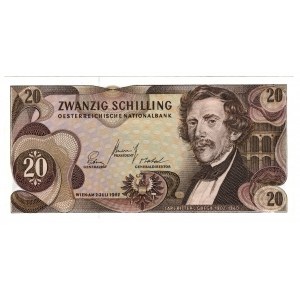 Austria, 20 szylingów 1967