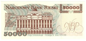 Pologne, 50 000 PLN 1993, série E