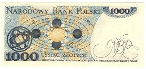 Poľsko, Poľská ľudová republika, 1 000 zlatých 1982, séria EE