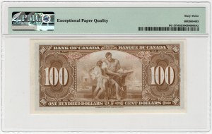Kanada, 100 dolarů 1937 - Gordon & Towers