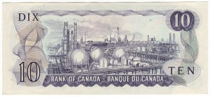 Canada, 10 dollars 1971, série EE