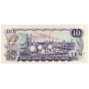 Kanada, 10 dolarów 1971, seria DH