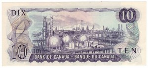 Kanada, 10 USD 1971, séria DH