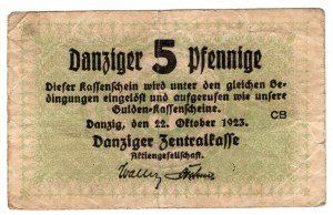 Danzig, 5. Februar 1923 - 22. Oktober