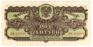 5 złotych 1944 - 