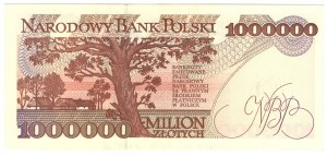 Poľsko, III RP, 1 milión PLN 1993, séria B