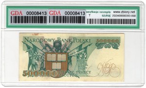 Polska, III RP, 500 000 złotych 1990, seria A