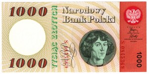 Pologne, PRL, 1000 zloty 1965, série S