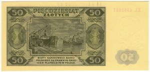 Polonia, 50 zloty 1948 serie EL