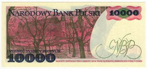 Pologne, PRL, 10 000 zlotys 1988, série DR