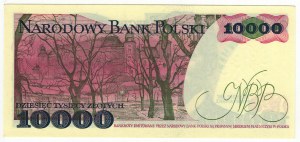 Polonia, PRL, 10 000 zloty 1988, serie CP
