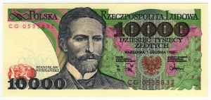 Poland, People's Republic of Poland, 10,000 zloty 1988, CG series