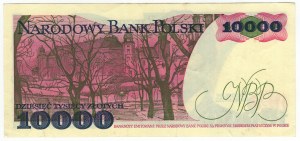Poland, PRL, 10,000 zloty 1988, DG series