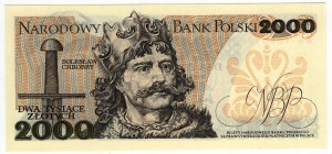 Polska, PRL, 2 000 złotych 1979, seria AA
