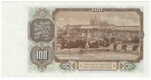 Tschechoslowakei, 100 Kronen 1953