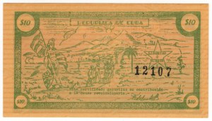 Cuba, 10 dollari (1953)