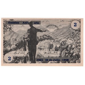 Kuba, 2 Pesos 1958