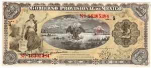 Meksyk, 2 pesos 1914