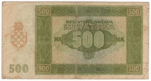 Chorwacja, 500 kuna 1941