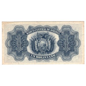 Boliwia, 1 boliviano 1928