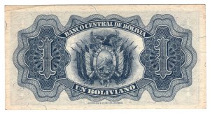 Bolivien, 1 Boliviano 1928