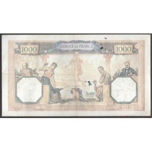 Francja, 1000 franków 1940