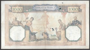 France, 1000 francs 1940
