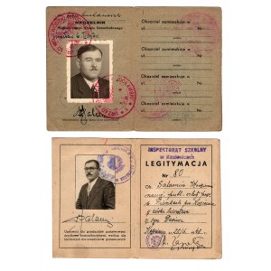 Zestaw dokumentów po żołnierzu 42 Pułku Piechoty Włodzimierzowi Salaminowi