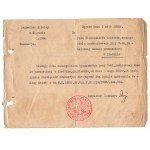 Zestaw dokumentów po żołnierzu 42 Pułku Piechoty Włodzimierzowi Salaminowi