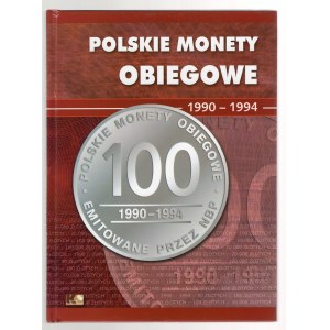 ALBUM NA POLSKIE MONETY OBIEGOWE 1990-2011, zestaw 4 sztuk