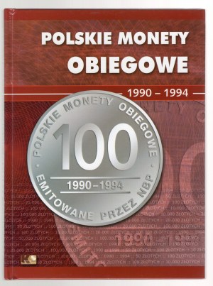ALBUM PER MONETE OBBLIGATORIE POLACHE 1990-2011, set di 4 pezzi