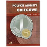 ALBUM NA POLSKIE MONETY OBIEGOWE 1990-2011, zestaw 4 sztuk