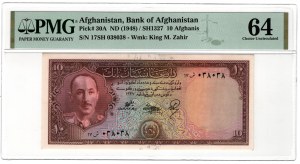 Afghanistan, 10 Afghanen 1948