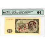 Polska, 50 złotych 1948, SPECIMEN, seria EL